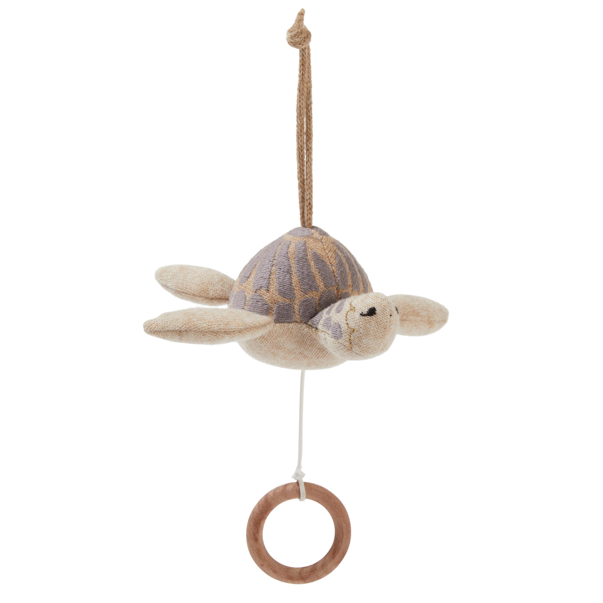 Music Turtle Pull Toy by Konges Slojd Baby Kid Toy Dubai UAE The Kids Collection