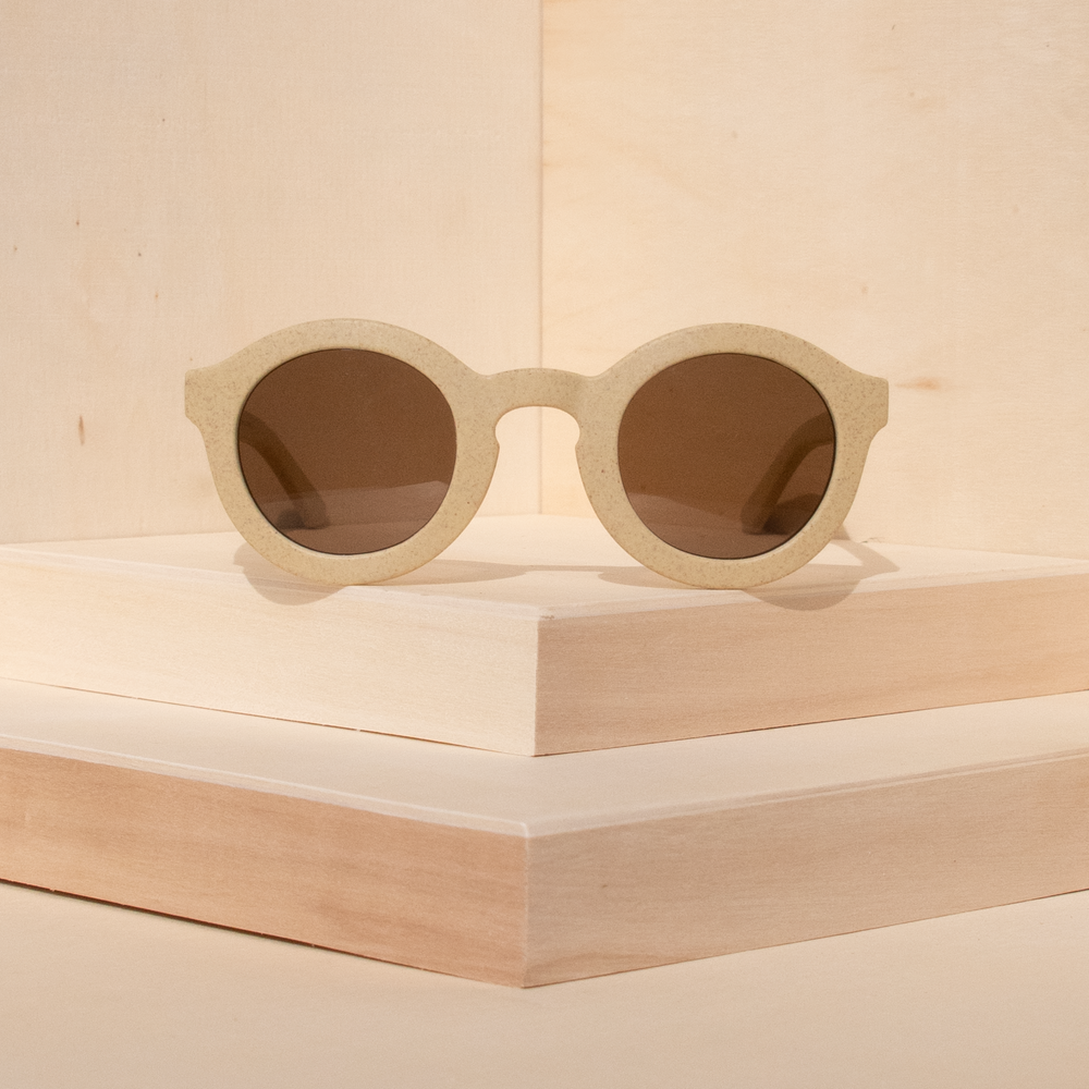 
                
                    Load image into Gallery viewer, Cream Children Sunglasses | Lemon
                
            