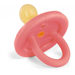 100% Natural Rubber Pacifier | Cherry Rose