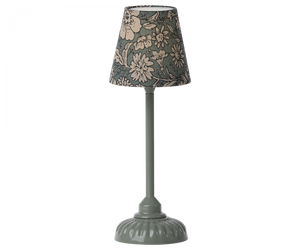 Vintage Floor Lamp, Small | Dark Mint