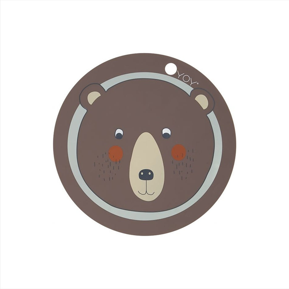 Bear Placemat | Brown