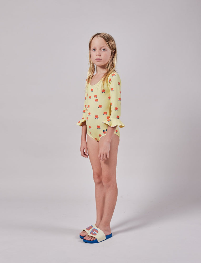 
                
                    Load image into Gallery viewer, Bobo Choses Slide Sandals Girl Model Side
                
            