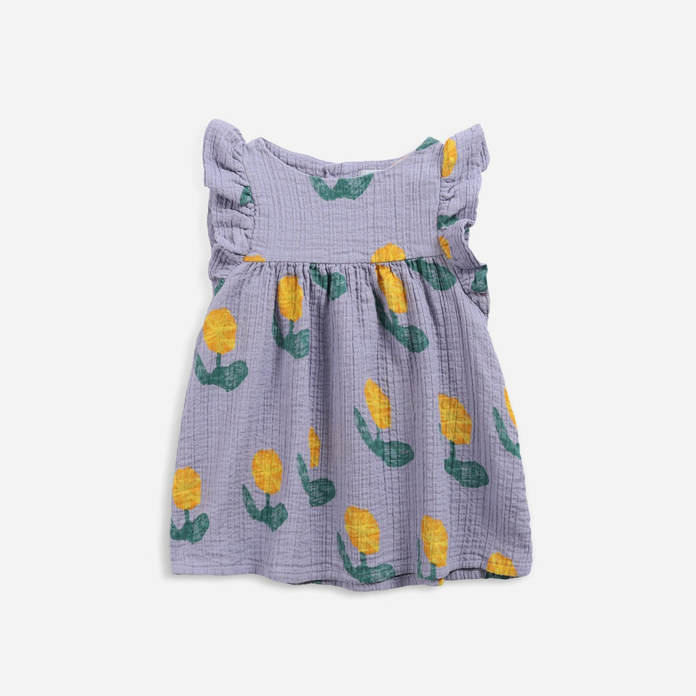 Wallflowers All Over Woven Organic Cotton Baby Dress