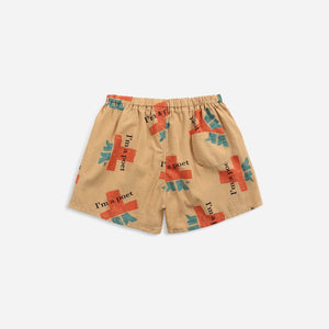 I'm a Poet All Over Woven Shorts