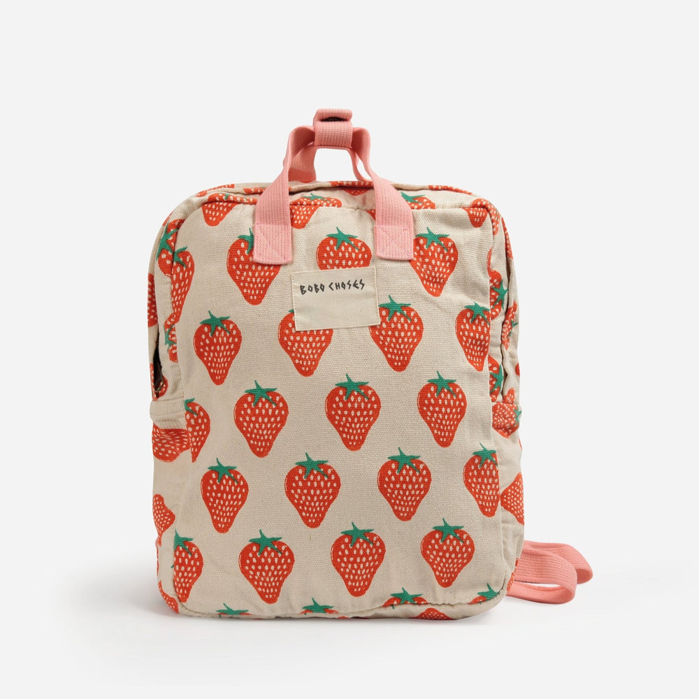 Strawberry All Over School Bag