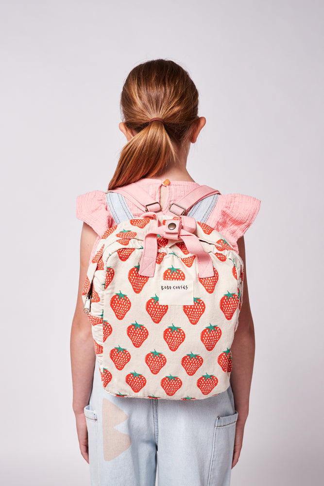 
                
                    Load image into Gallery viewer, Strawberry All Over School Bag
                
            