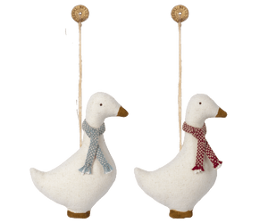 Goose Ornament Set