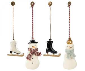 Metal Ornament Set | Winter Wonderland