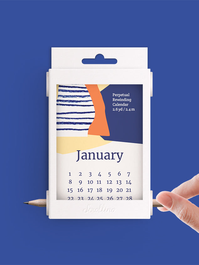 Scrollino Perpetual Calendar (Double Scrollino)
