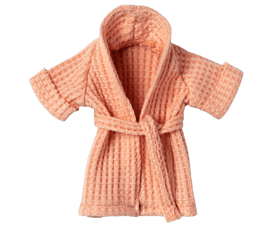 Bathrobe for Dad or Mum Mouse | Coral