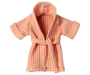 Bathrobe for Dad or Mum Mouse | Coral