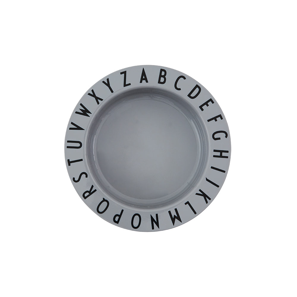 
                
                    Load image into Gallery viewer, Eat &amp;amp; Learn Tritan Deep Plate | Grey
                
            