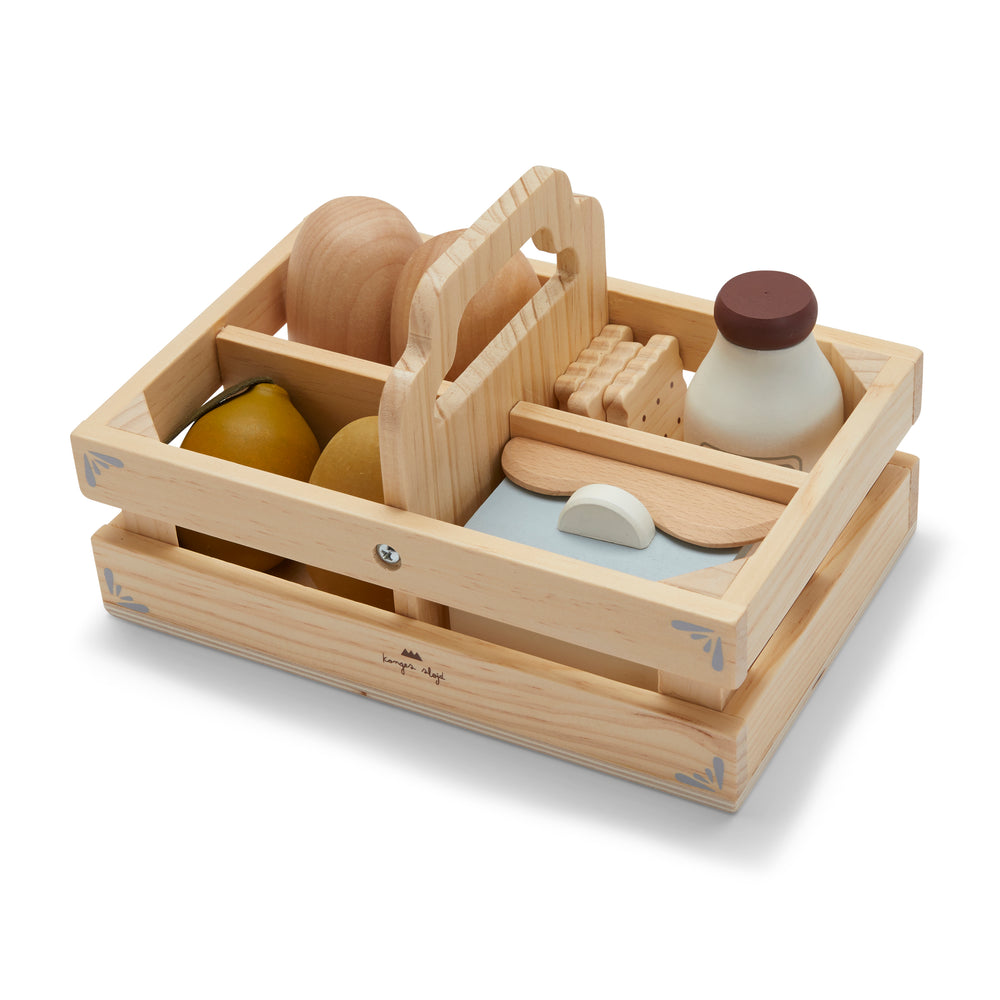 Wooden Food Box Toys