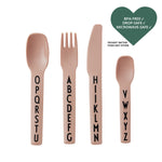Kids Cutlery in Nude by Design Letters