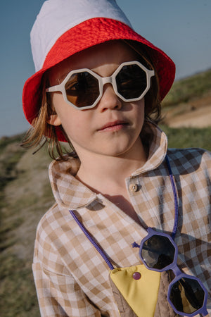 YEYE X Mini Kyomo Children Sunglasses | Cream