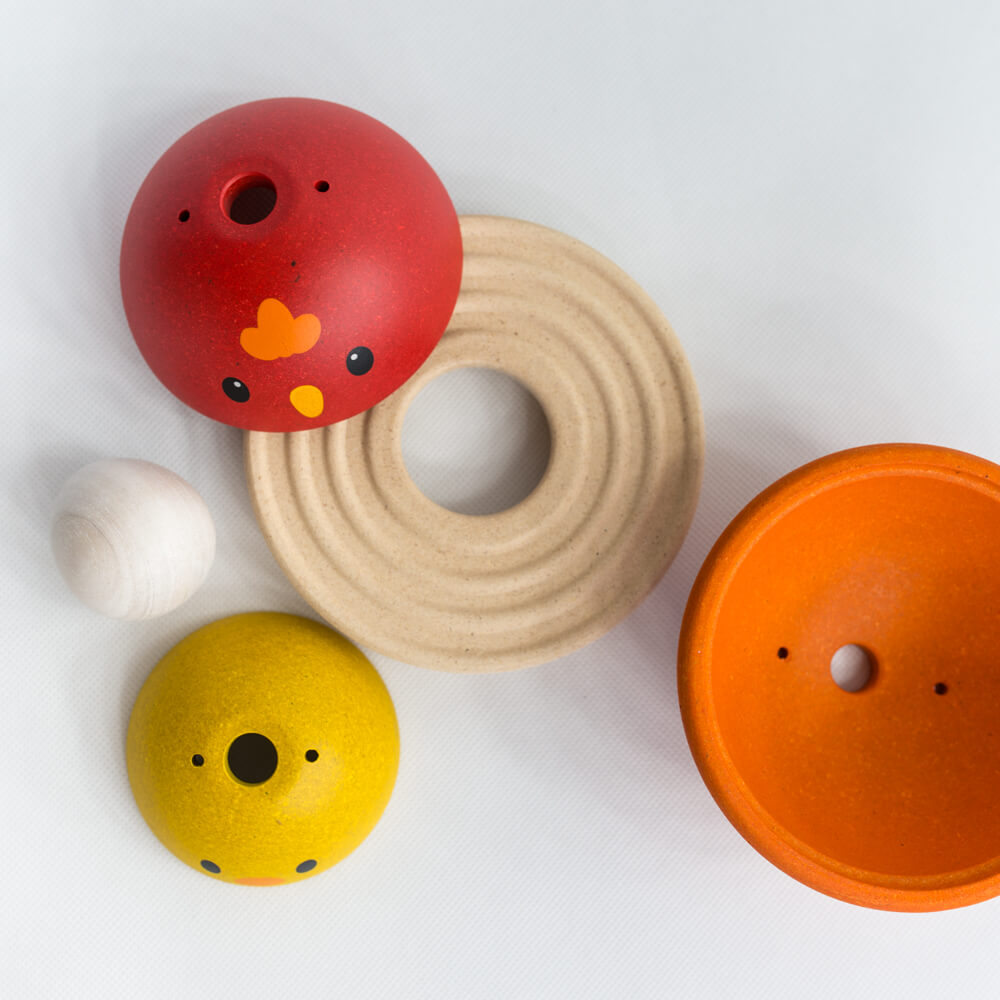 
                
                    Load image into Gallery viewer, Chicken Nesting Stacking Toy
                
            