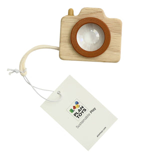 Wooden Mini Camera Toy by Plan Toys