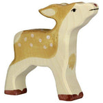 Fawn Wooden Figure