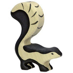 Skunk Wooden Figure