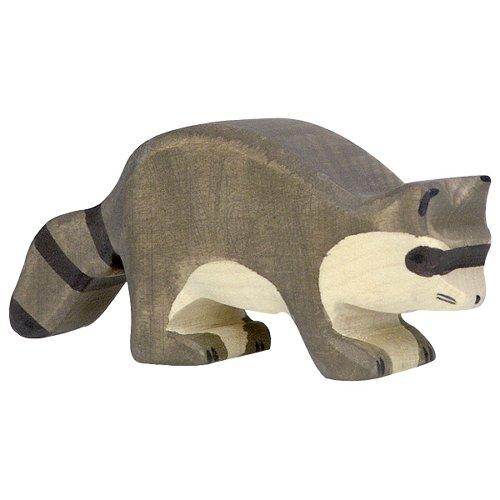
                
                    Load image into Gallery viewer, Racoon Wooden Figure
                
            