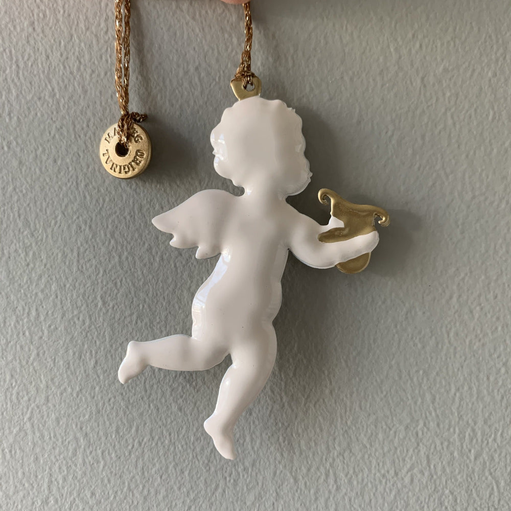 
                
                    Load image into Gallery viewer, Angel Metal Ornament Set
                
            
