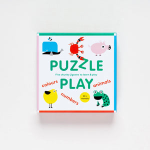 Puzzle Play | Five Chunky Jigsaws to Learn & Play