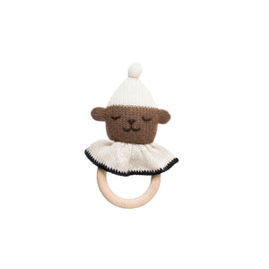 Teddy Teething Ring by Main Sauvage