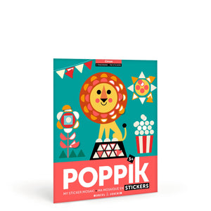Activity Sticker Set - Circus with 750 Repositionable Stickers by Poppik