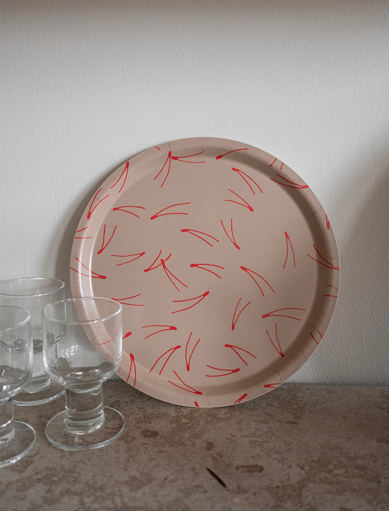 BARR Tray in Nude/Coral by Fine Little Day