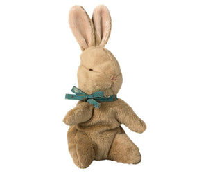 Baby Bunny with Blue Ribbon