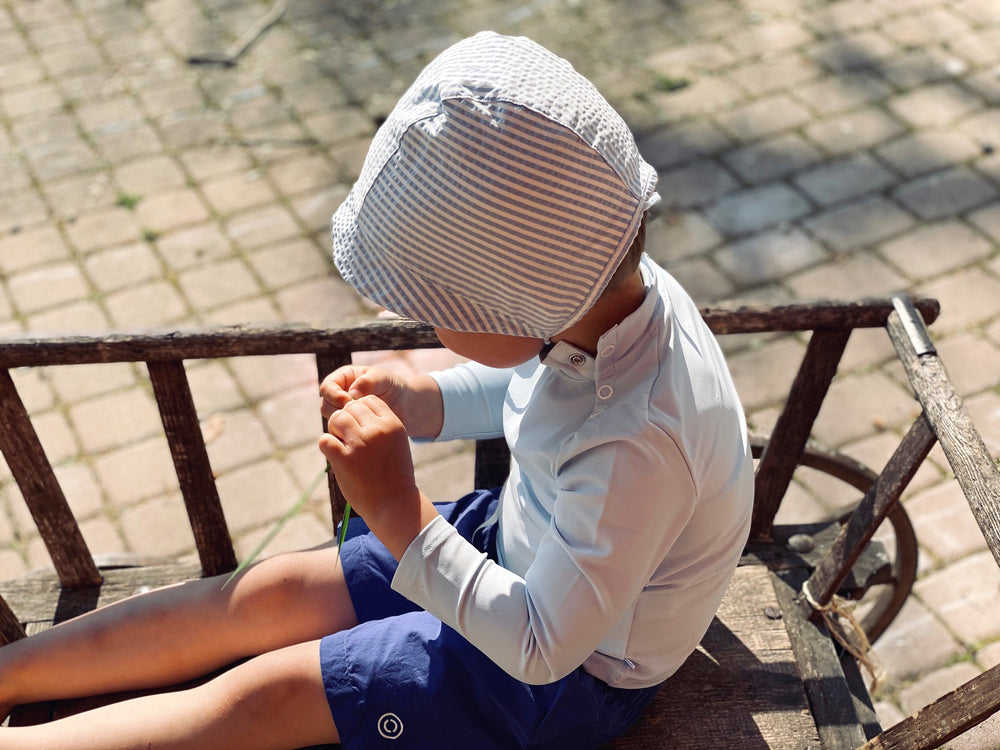 FALKO Protective Sun Hat | Ash Blue