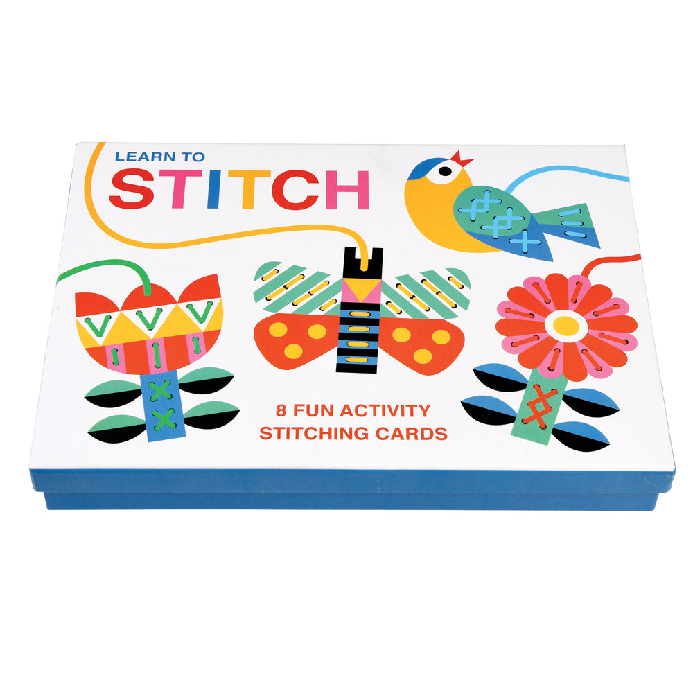 Cardboard Learn To Stitch Activity - Lacing Cards