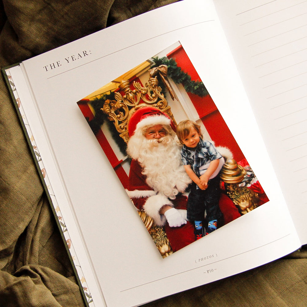 Christmas - Family Christmas Book RED by Write To Me