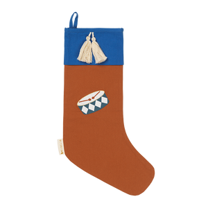 Drum Embroidery Christmas Stocking