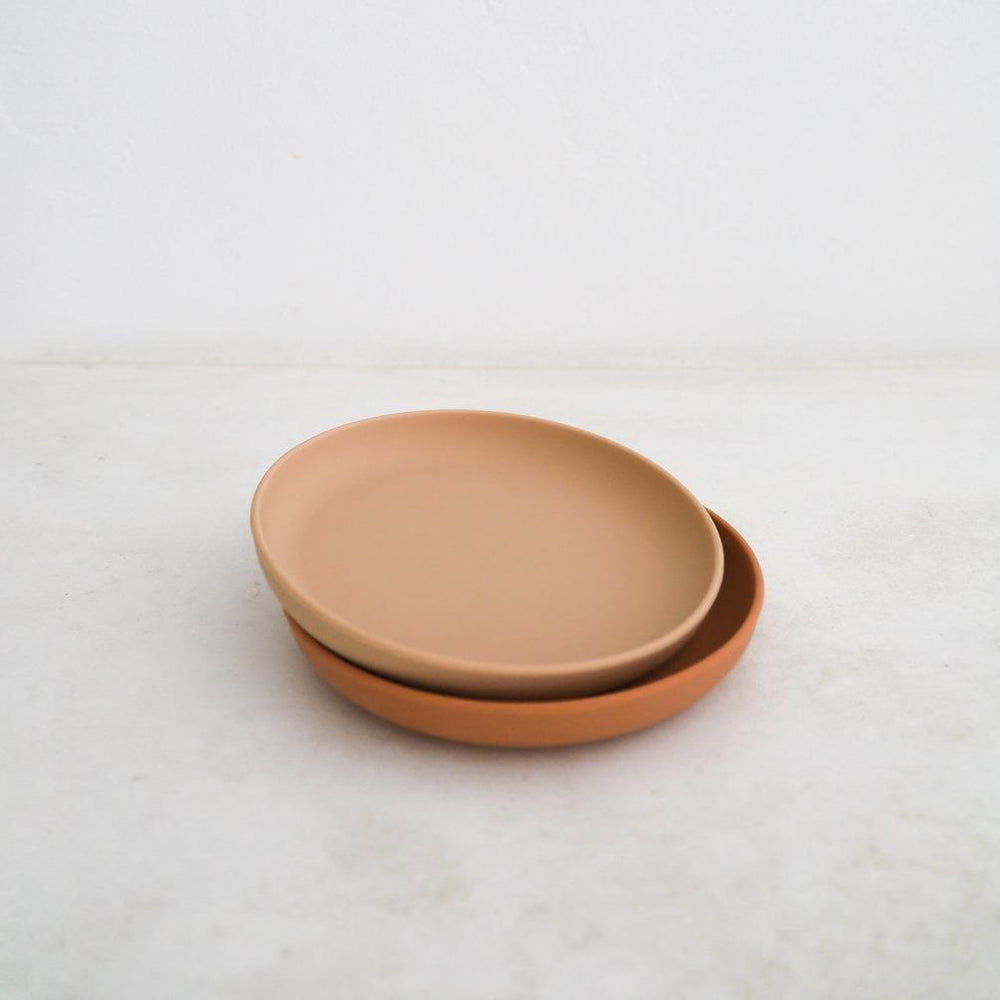 Rommer Silicone Plate Set - Cinnamon/Nude