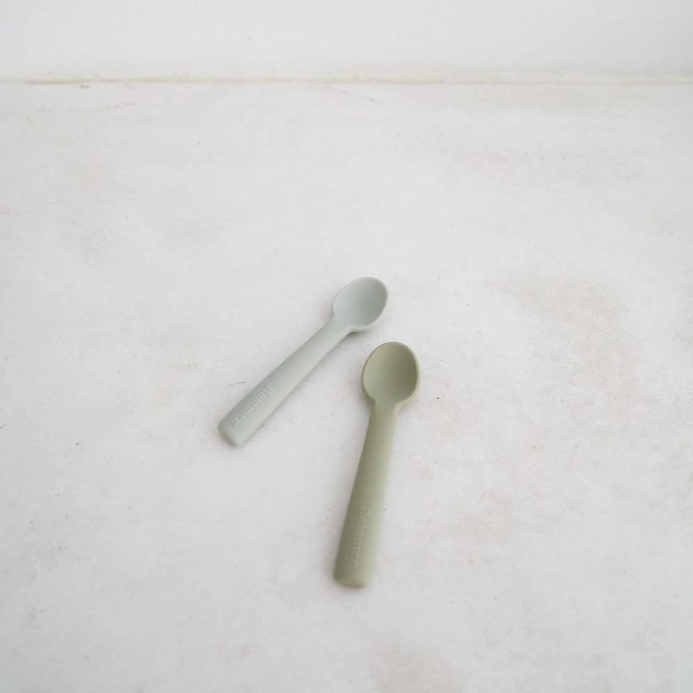 Rommer Silicone Spoon Set - Cloud/Oyster