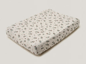 
                
                    Load image into Gallery viewer, Clover Muslin Changing Mat Cover
                
            