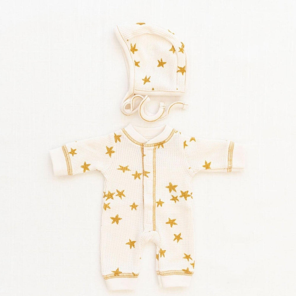
                
                    Load image into Gallery viewer, Doll Outfits Set | Shooting Stars - Goldenrod
                
            