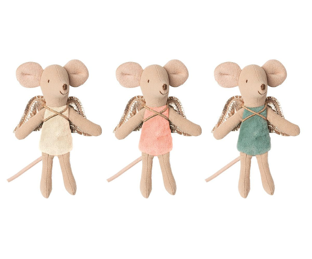 
                
                    Load image into Gallery viewer, Maileg Little Sister Fairy Mouse (Blue, Cream Or Pink)
                
            