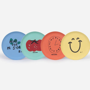 
                
                    Load image into Gallery viewer, Bobo Choses For President Bamboo Plate Set
                
            