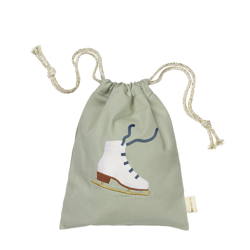 
                
                    Load image into Gallery viewer, Ice Skate Embroidery Gift Bag
                
            