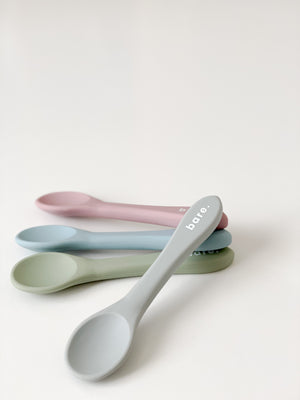 Grey Silicone Spoon