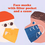 3-5 Years Bow Hygiene Face Mask (& 3 Filters)