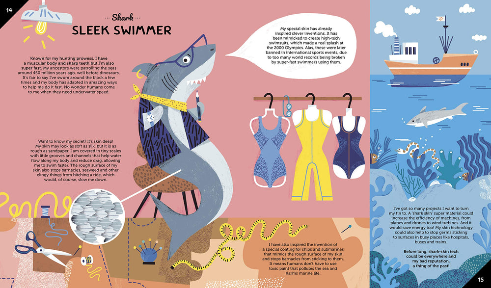 Buy Wide Eyed Invented by Animals Online Children's Book UAE