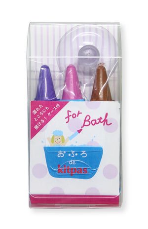 Bath Markers - set of 3 colours | Violet, Pink, Brown by Kitpas