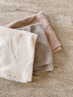 3 Pack Terry Wash Cloths | Shades of Sand