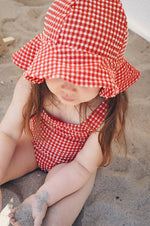 Fresia Sunhat with UPV 50+ | Fiery Red