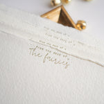 Letterpressed Note Cards | Tooth Fairy Sets