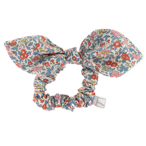 Liberty Hair Bow in Chamomille Red by Bon Dep
