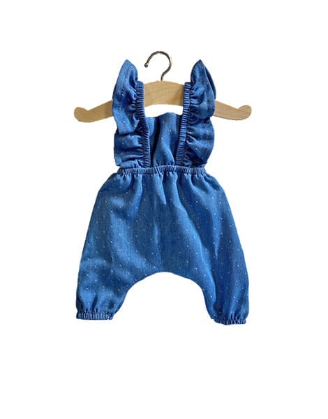 MiniKane gordis ribbed knit underwear and shirt in blue – Dilly Dally Kids